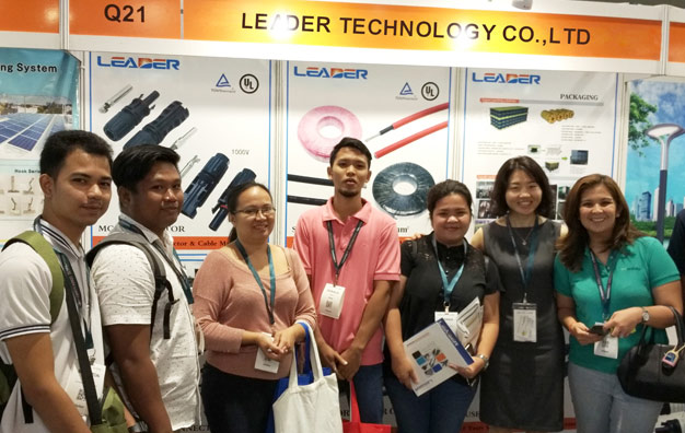 We attended the exhibition in the Philippines