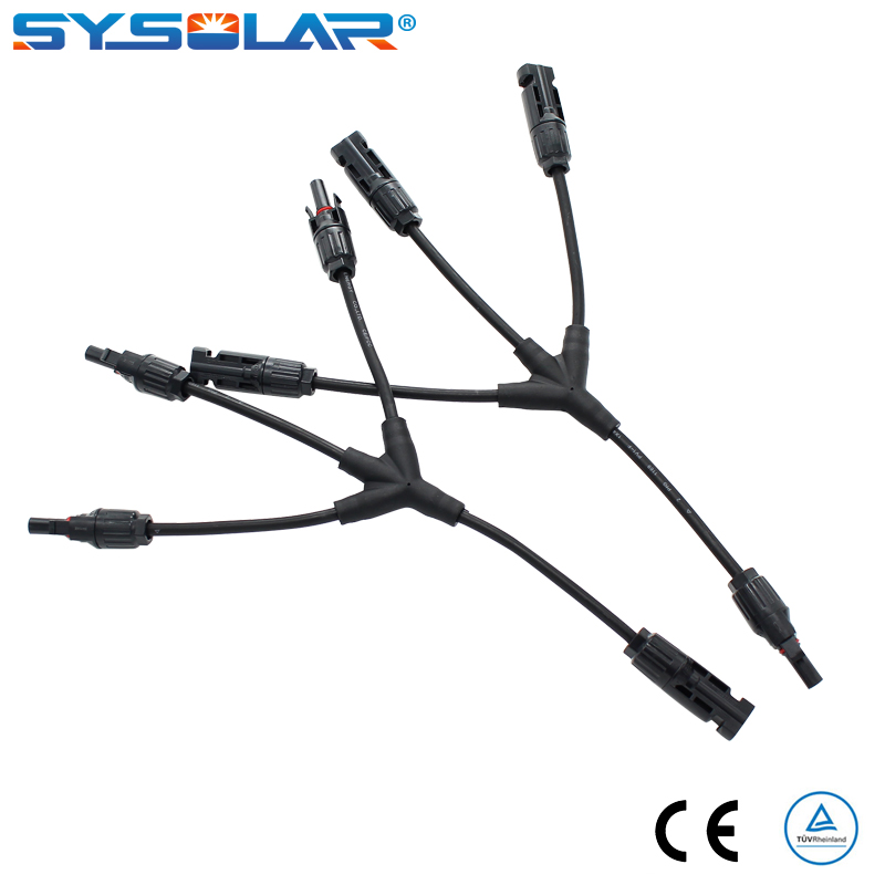 Solar PV Cable Y Branch Compatible for Solar Panel MEGSUN Y Branch Connectors