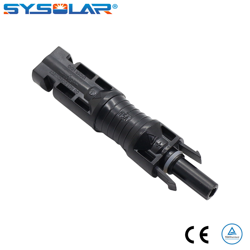 Solar Cable Connector Built in 10A 15A 20A Diode M C4 Fuse Solar Connector IP68 