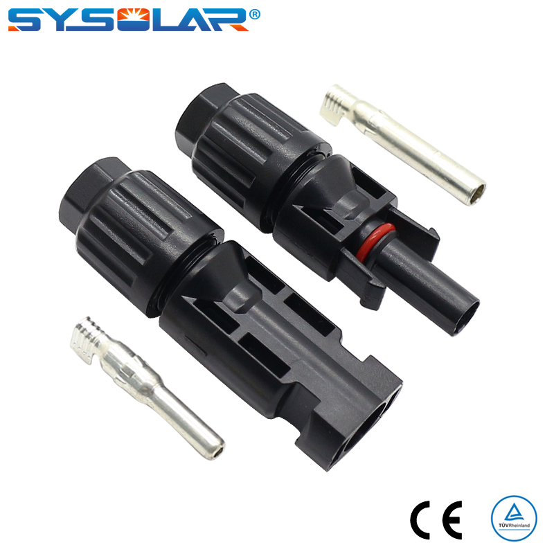 China Solar Panel Connector MC4 With DC 1000V TUV Approved factory