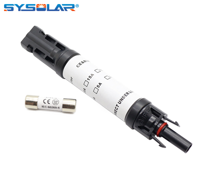 solar in-line fuse connector 1000V 10x38mm 20A solar PV system