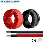 4mm solar cable EN50618 H1z2z2-K 1500v XLPE cable