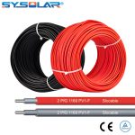 6mm solar cable TUV EN 50618 1500V DC pv cable