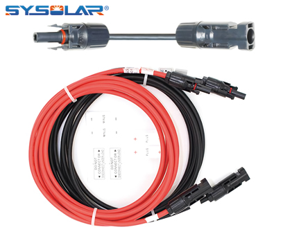 Solar cable extension with PV Solar Connnector