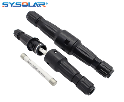 Solar In-line Fuse Connector 1500V Rated 15A for solar power system